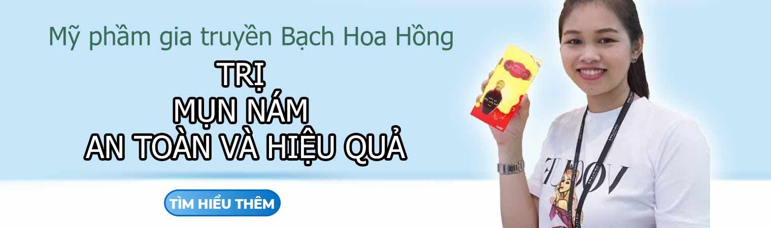 Thương hiệu mỹ phẩm Bạch Hoa Hồng hàng đầu Việt Nam