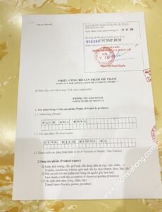 công bố bạch hoa hồng