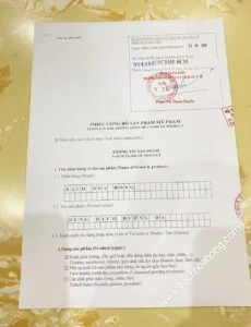 công bố bạch hoa hồng