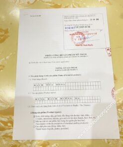 công bố bạch hoa hồng