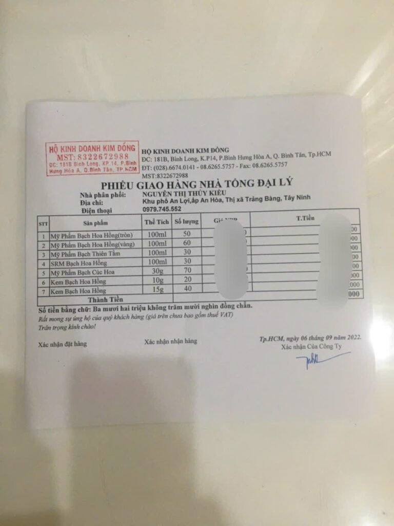 Nhà phân phối  bạch hoa hồng Tây Ninh