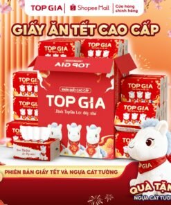 GIẤY ĂN CAO CẤP TOP GIA – AN TOÀN CHO DA, SẠCH CHO CẢ NHÀ